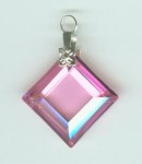 Cubic zirconia pendant-11