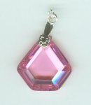 Cubic zirconia pendant-13