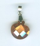 Cubic zirconia pendant-182