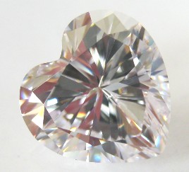 AAA Zircons Cubiques Coeur